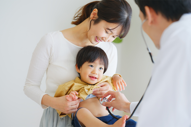 乳幼児健診の特徴